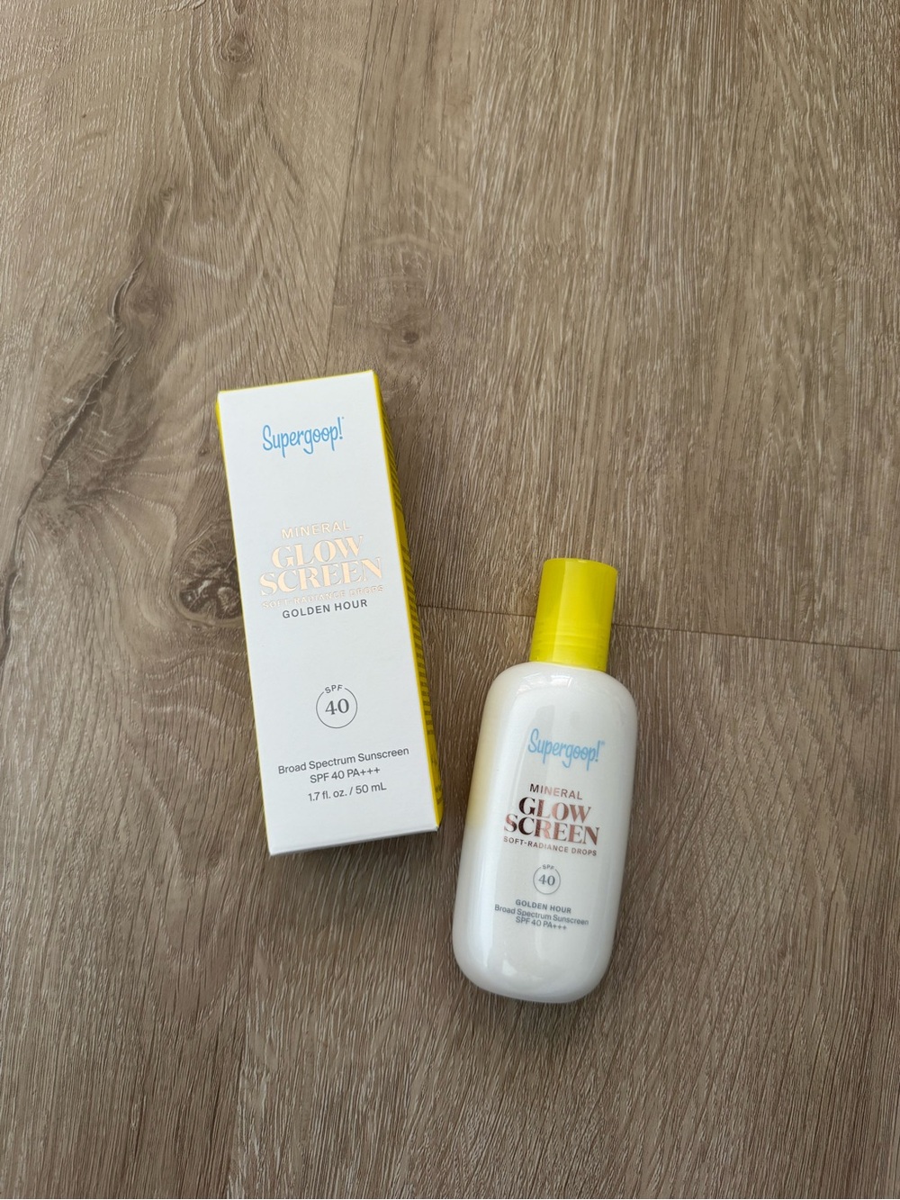 SupergoopMineral Glow Screen SPF 40 Sunscreen — BNWT